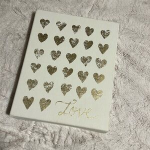 Love Wall Art with Hearts